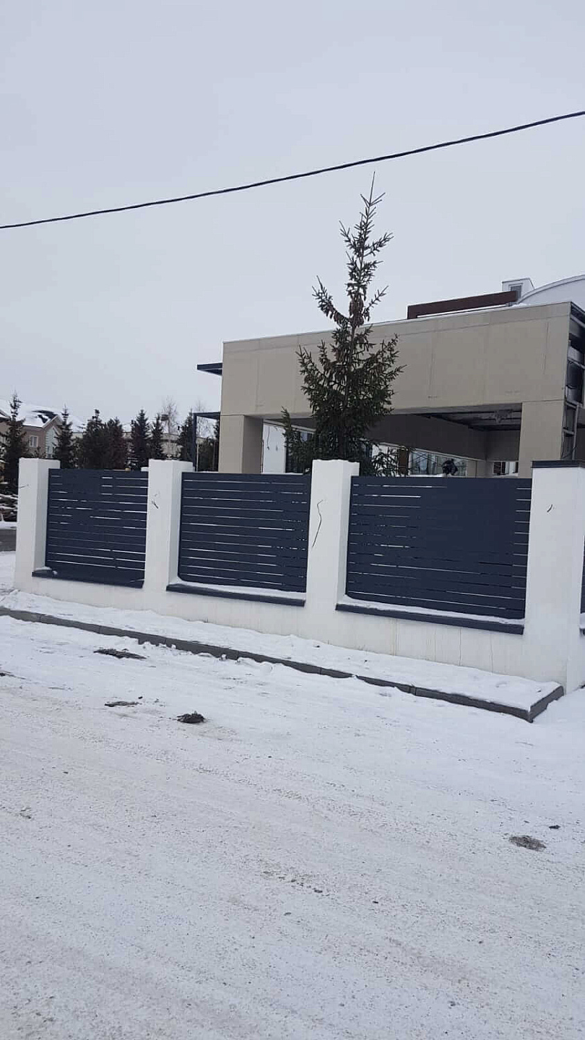 Металлопланкен 42м RAL7024/7024 Серый Графит двусторонний МАТТЕ