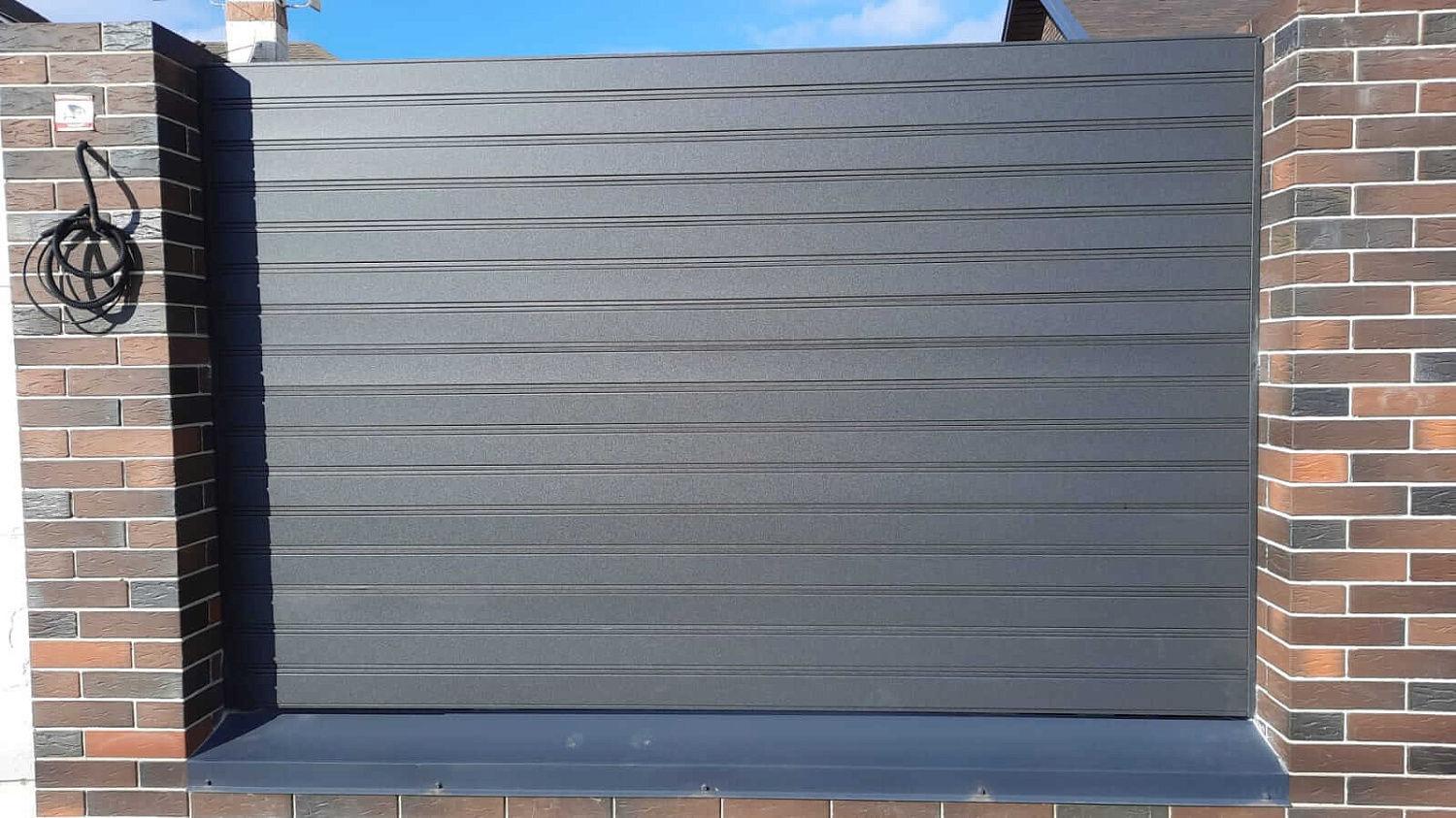 Металлопланкен 46м RAL7024/7024 Серый Графит двусторонний МАТТЕ